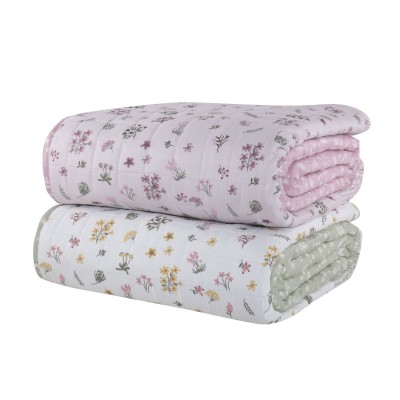 Κουβερλί Υπέρδιπλο Botanic Pink Nef-Nef 220X240 Κουβερλί Υπέρδιπλο Botanic Pink Nef-Nef 220X240