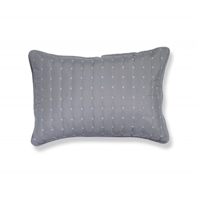 Μαξιλαροθήκες Σετ 2 Τεμαχίων Bicolor-20 Dark Grey Light Grey Nef-Nef 52X72