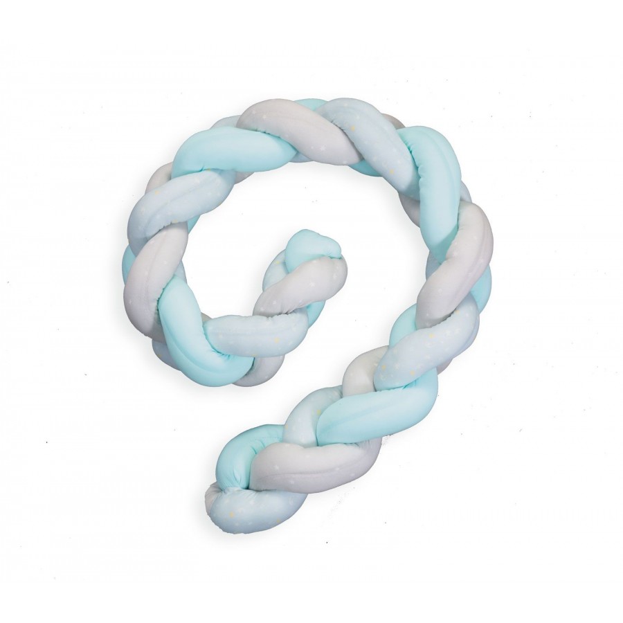 Πάντα Κούνιας Cloud Dream Aqua Grey Aqua Grey Nef-Nef 210Cm Πάντα Κούνιας Cloud Dream Aqua Grey Aqua Grey Nef-Nef 210Cm