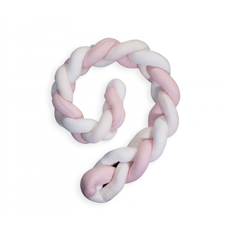 Πάντα Κούνιας Peaceful Pink Ecru Pink Ecru Nef-Nef 210Cm