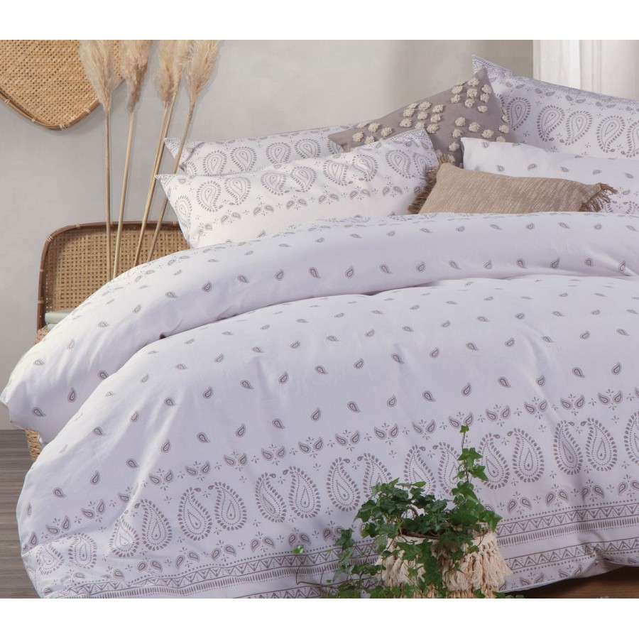 Παπλωματοθήκη Μονή Σετ Panter Beige Nef-Nef 160Χ240 Παπλωματοθήκη Μονή Σετ Panter Beige Nef-Nef 160Χ240