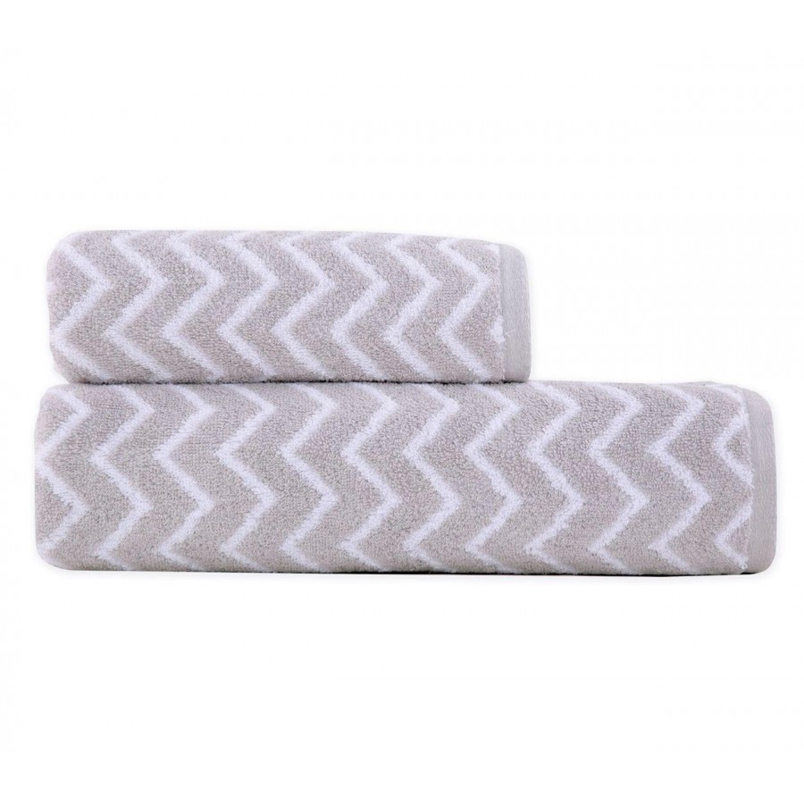 Πετσέτα Μπάνιου Chevion Grey Nef-Nef Πετσέτες Σώματος 70X140 Πετσέτα Μπάνιου Chevion Grey Nef-Nef Πετσέτες Σώματος 70X140