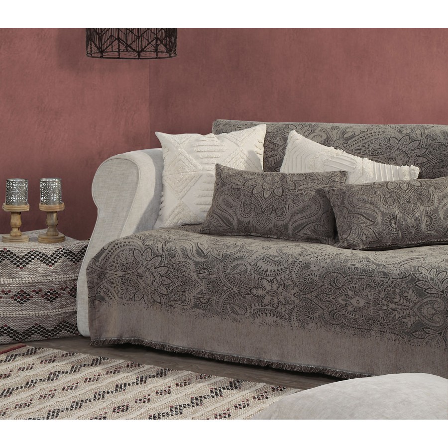 Ριχτάρι Διθέσιου Καναπέ Rouen Winter Beige Nef-Nef 170X250 Ριχτάρι Διθέσιου Καναπέ Rouen Winter Beige Nef-Nef 170X250