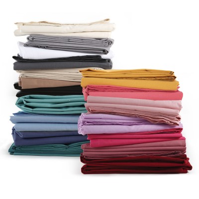 Σεντόνι Μονό Με Λάστιχο Βαμβακερό Basic 1153-Yellow Nef-Nef 100X200+30