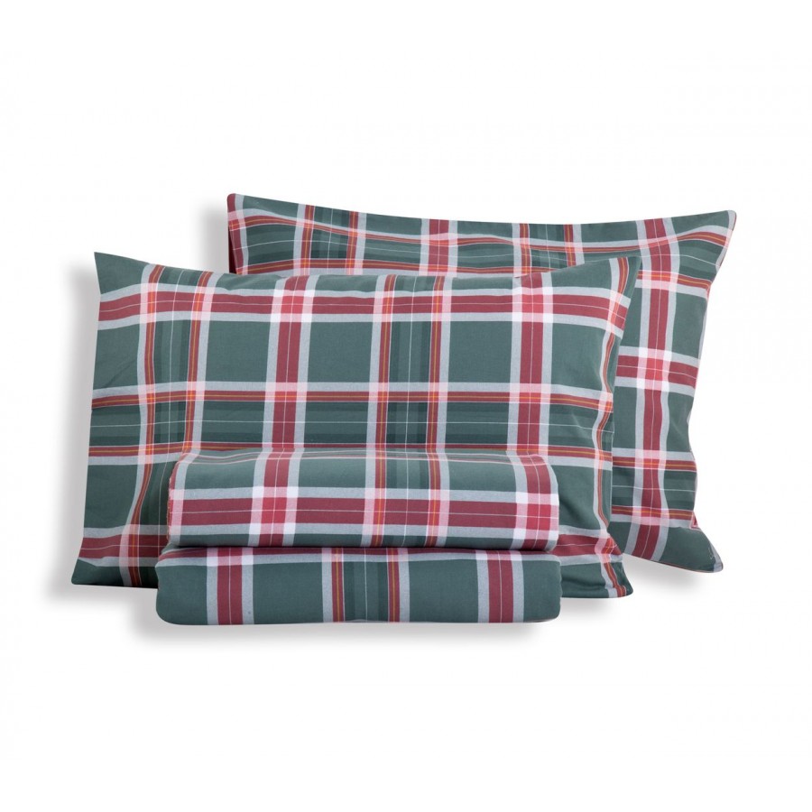 Σεντόνια φανελένια υπέρδιπλα Σετ check spirit anthracite Nef-Nef 240Χ260 Σεντόνια φανελένια υπέρδιπλα Σετ check spirit anthracite Nef-Nef 240Χ260