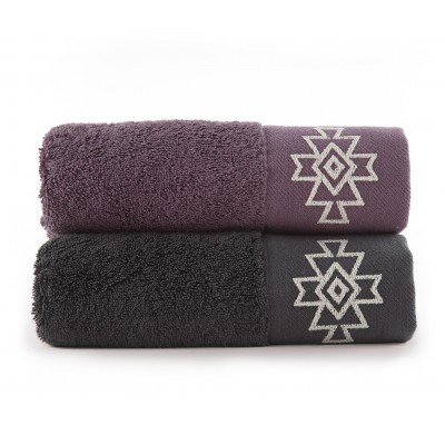 Σετ Πετσέτες Alicia Anthracite Nef-Nef Σετ πετσέτες 30X50 - 50X90 - 70X140 Σετ Πετσέτες Alicia Anthracite Nef-Nef Σετ πετσέτες 30X50 - 50X90 - 70X140