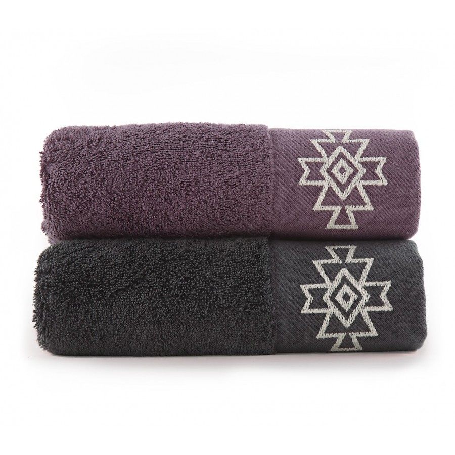 Σετ Πετσέτες Alicia Anthracite Nef-Nef Σετ πετσέτες 30X50 - 50X90 - 70X140 Σετ Πετσέτες Alicia Anthracite Nef-Nef Σετ πετσέτες 30X50 - 50X90 - 70X140