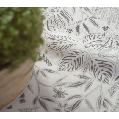 Τραπεζομάντηλο Elvira Grey Nef-Nef 140X140 Τραπεζομάντηλο Elvira Grey Nef-Nef 140X140
