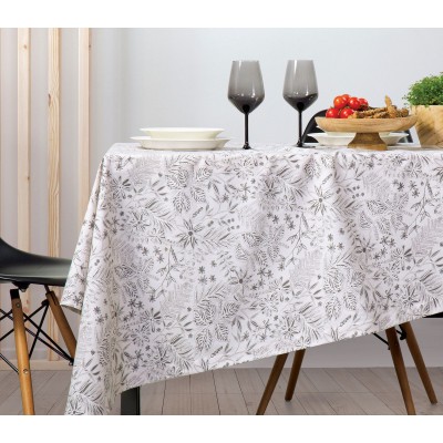 Τραπεζομάντηλο Elvira Grey Nef-Nef 140X140 Τραπεζομάντηλο Elvira Grey Nef-Nef 140X140
