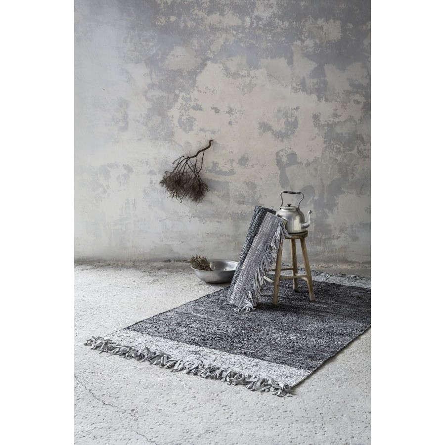 Χαλί Ardit Gray Nima Δέρμα 120X180