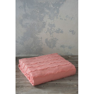 Κουβέρτα 230x250 Oleada Coral Nima Βαμβάκι