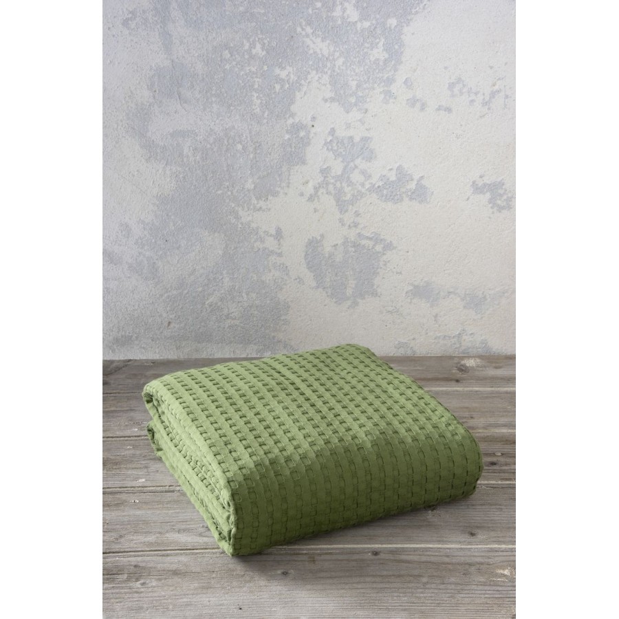 Κουβέρτα King Size 240x260 Habit Olive Nima Αιγυπτιακό Βαμβάκι Κουβέρτα King Size 240x260 Habit Olive Nima Αιγυπτιακό Βαμβάκι