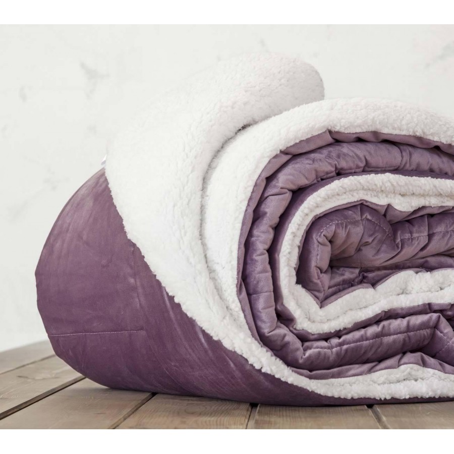 Κουβερτοπάπλωμα King Size Nuan Cassis Nima Polyester 240X260