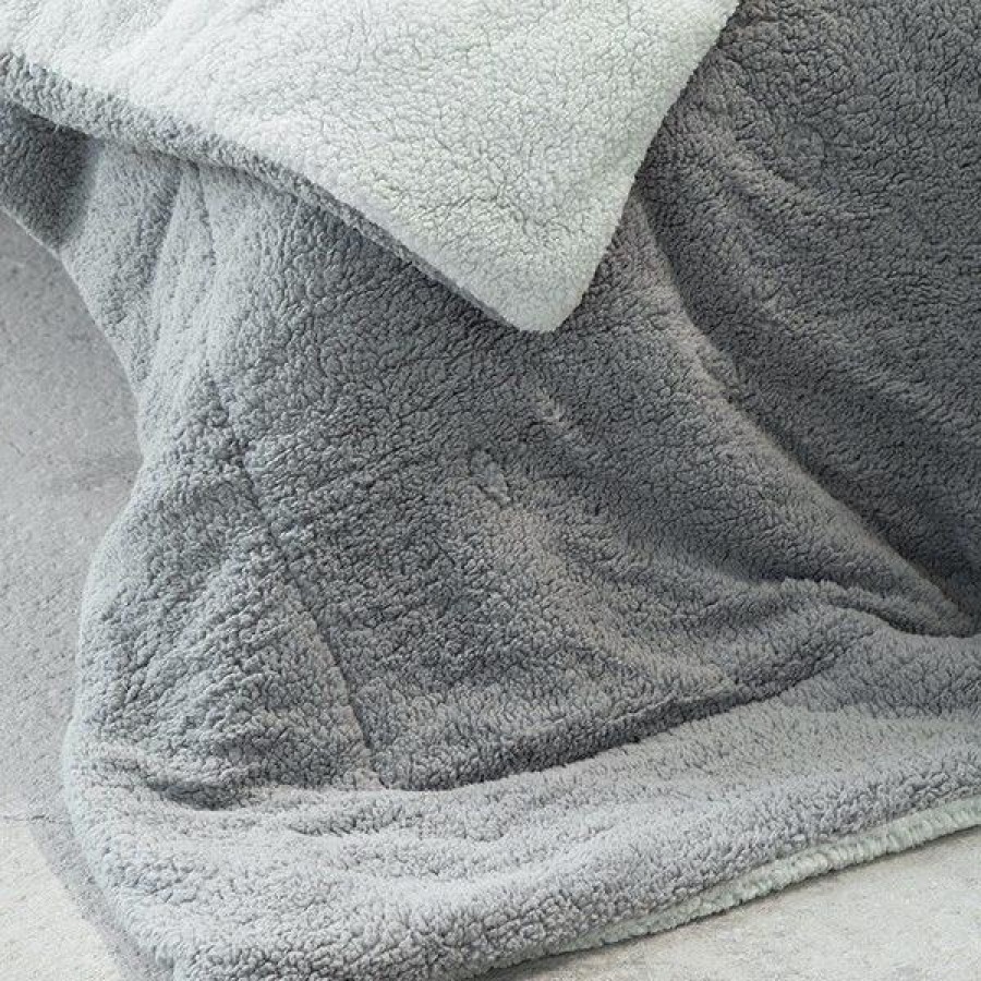 Κουβερτοπάπλωμα Melt Mint-Dark Gray Nima Polyester 240X260 Κουβερτοπάπλωμα Melt Mint-Dark Gray Nima Polyester 240X260