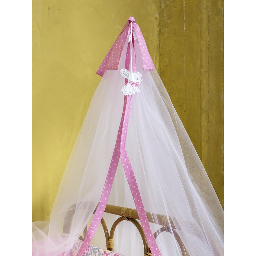 Κουνουπιέρα με απλικέ Some Bunny Nima Polyester 200X600 Κουνουπιέρα με απλικέ Some Bunny Nima Polyester 200X600
