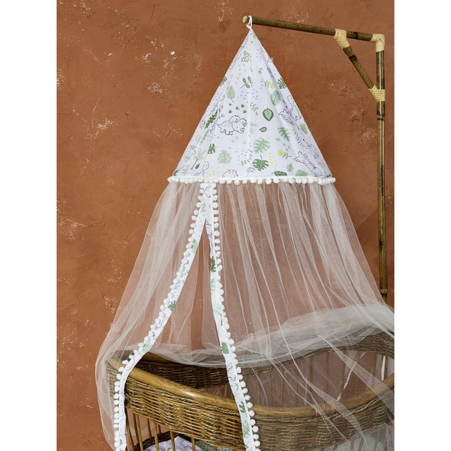 Κουνουπιέρα με θόλο Baby T-Rex Nima Polyester 200X600
