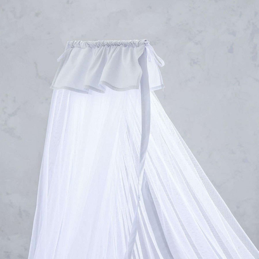 Κουνουπιέρα Nappy Light Gray Nima Polyester 200X600