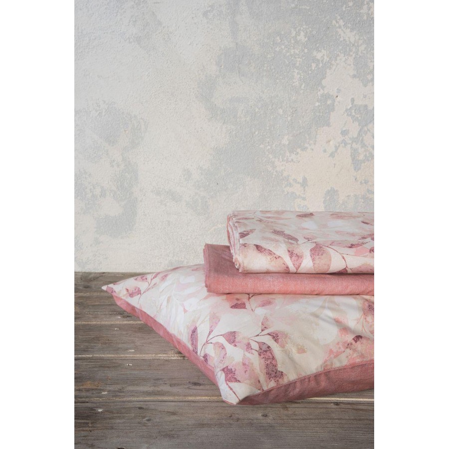 Μαξιλαροθήκες Intrigue Pink Nima Βαμβάκι Περκάλι 52X72