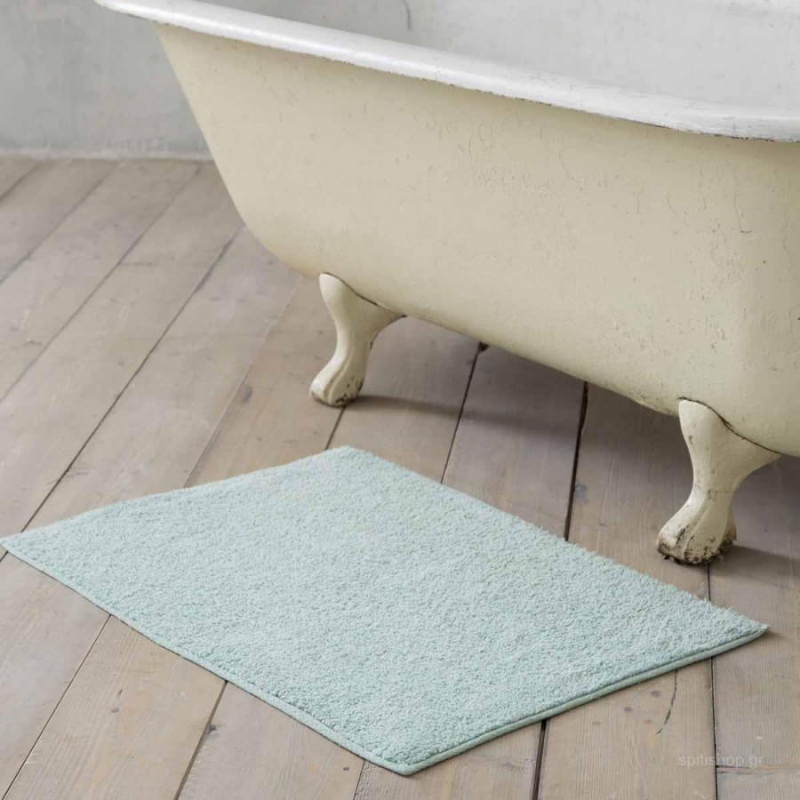 Πατάκι Μπάνιου 50x80 Homey Mint Nima Βαμβάκι Polyester Πατάκι Μπάνιου 50x80 Homey Mint Nima Βαμβάκι Polyester
