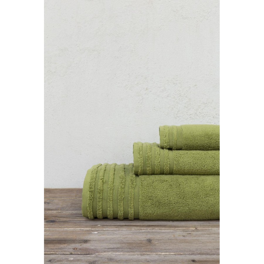 Πετσέτα 50x100 Vista Green Nima Βαμβάκι Πετσέτα 50x100 Vista Green Nima Βαμβάκι