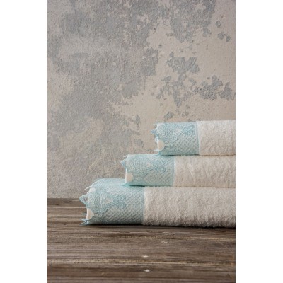 Πετσέτα 70x140 Amaia Light Blue Nima Βαμβάκι Πετσέτα 70x140 Amaia Light Blue Nima Βαμβάκι