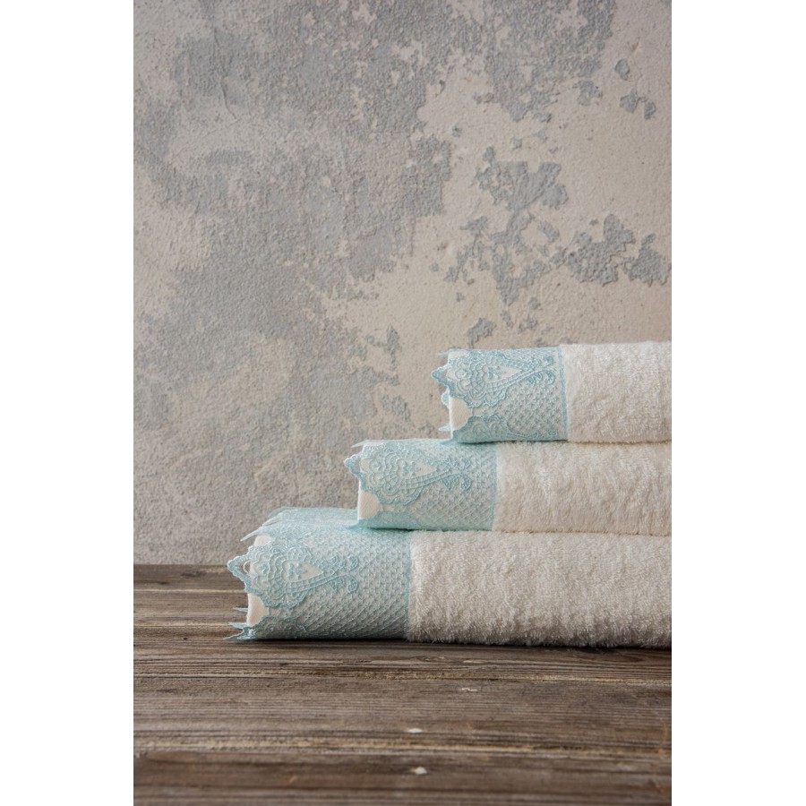 Πετσέτα 70x140 Amaia Light Blue Nima Βαμβάκι Πετσέτα 70x140 Amaia Light Blue Nima Βαμβάκι