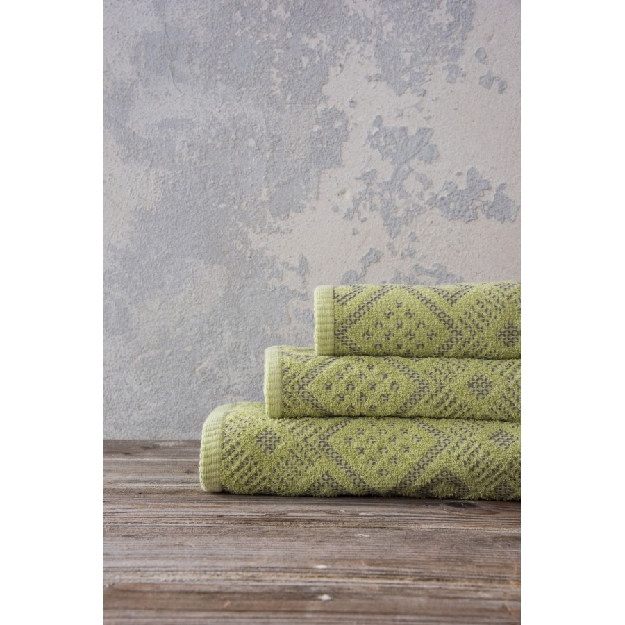 Πετσέτα 70x140 Iris Green Nima Βαμβάκι