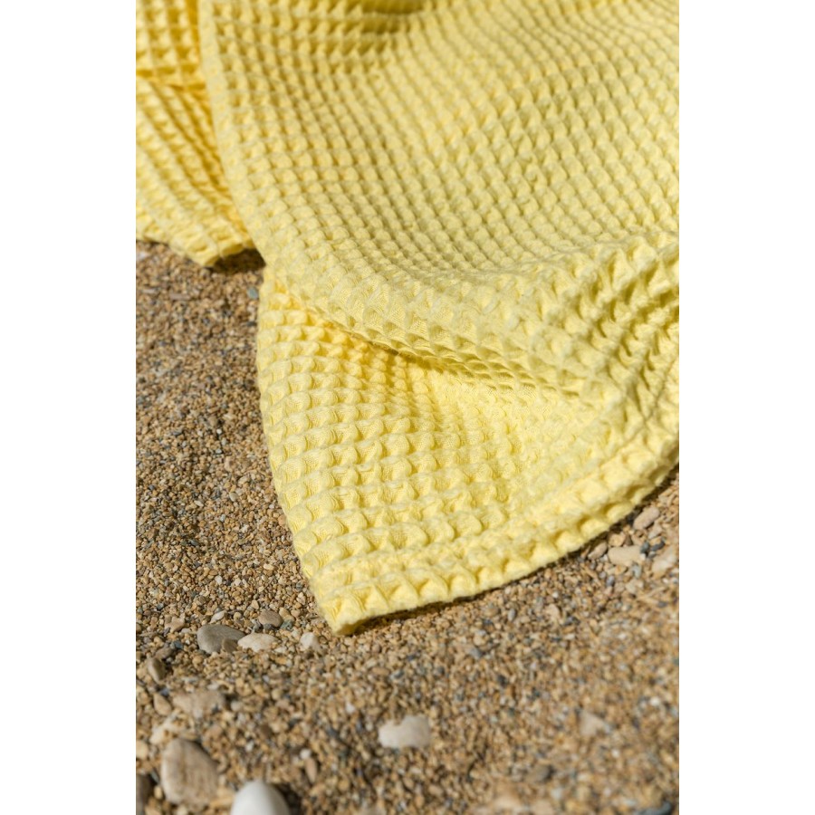 Πετσέτα Θαλάσσης 70x140 Dank Yellow Nima Βαμβάκι