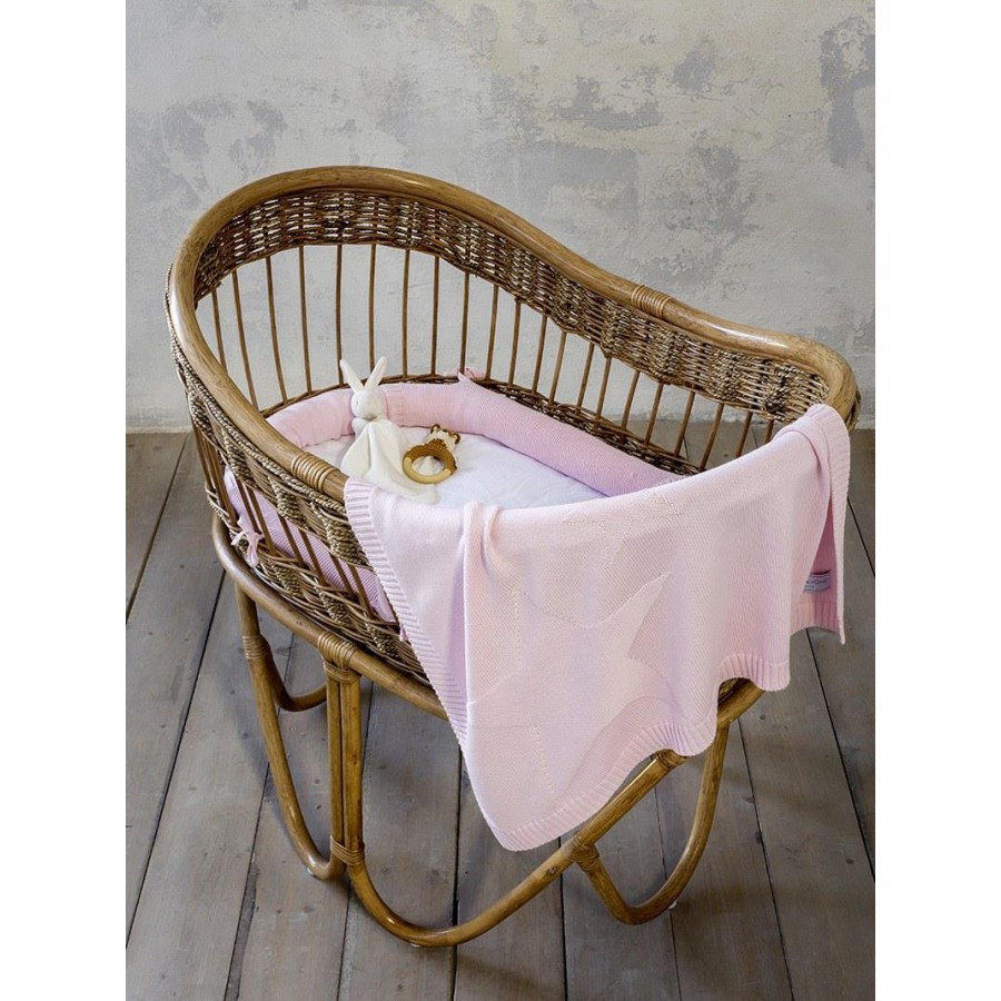 Προίκα μωρού 2τεμ Hoodoo Pink Nima Βαμβάκι 75X90 9X190 Προίκα μωρού 2τεμ Hoodoo Pink Nima Βαμβάκι 75X90 9X190