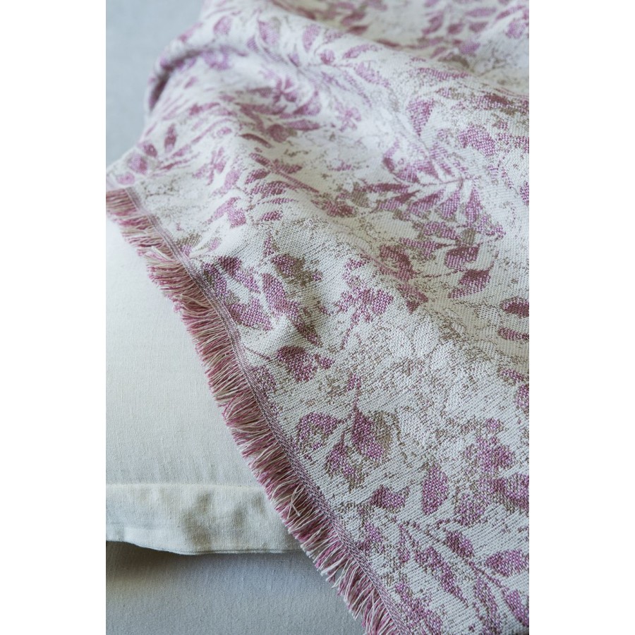 Ριχτάρι Δισέσιου Καναπέ Intrigue Pink Nima Βαμβάκι Polyester 180X240