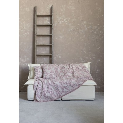 Ριχτάρι Δισέσιου Καναπέ Intrigue Pink Nima Βαμβάκι Polyester 180X240