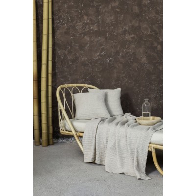 Ριχτάρι πολυθρόνας 130x170 Linteis Nima Βαμβάκι Λινό