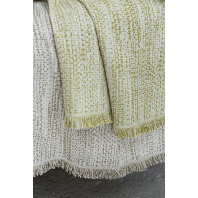 Ριχτάρι πολυθρόνας Sombre Green Nima Βαμβάκι Polyester 180X180