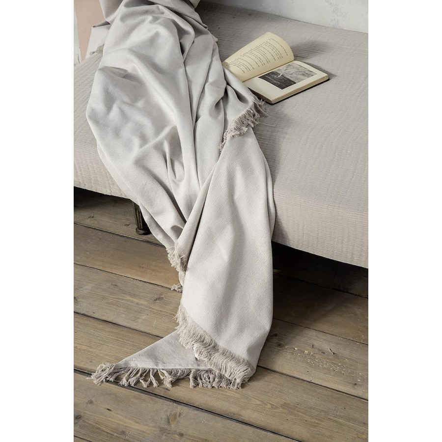 Ριχτάρι Τετραθέσιου Καναπέ Caste Beige Nima Βαμβάκι Polyester 180X350 Ριχτάρι Τετραθέσιου Καναπέ Caste Beige Nima Βαμβάκι Polyester 180X350