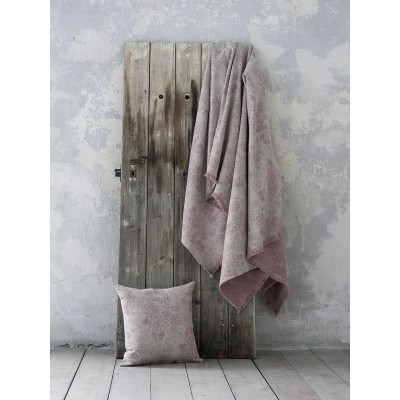 Ριχτάρι Τετραθέσιου Καναπέ Freesia Pink Nima Βαμβάκι Polyester 180x350