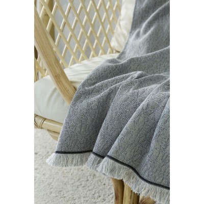 Ριχτάρι Τριθέσιου Καναπέ Enigma Gray Nima Βαμβάκι Polyester 180x300