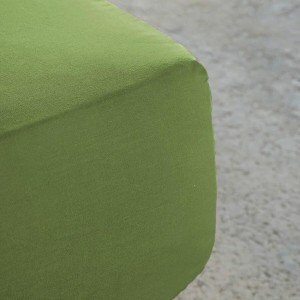 Σεντόνι King Size με Λάστιχο Unicolors Olive Green Nima Βαμβάκι 180X200+32