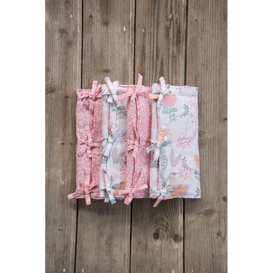 Σετ Πάντας 4 Τεμάχιων Toco Toucan Nima Βαμβακοσατέν 27X40 Σετ Πάντας 4 Τεμάχιων Toco Toucan Nima Βαμβακοσατέν 27X40