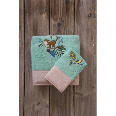 Σετ Πετσέτες 2τεμ Affe Nima Βαμβάκι 30X50 70X140 Σετ Πετσέτες 2τεμ Affe Nima Βαμβάκι 30X50 70X140