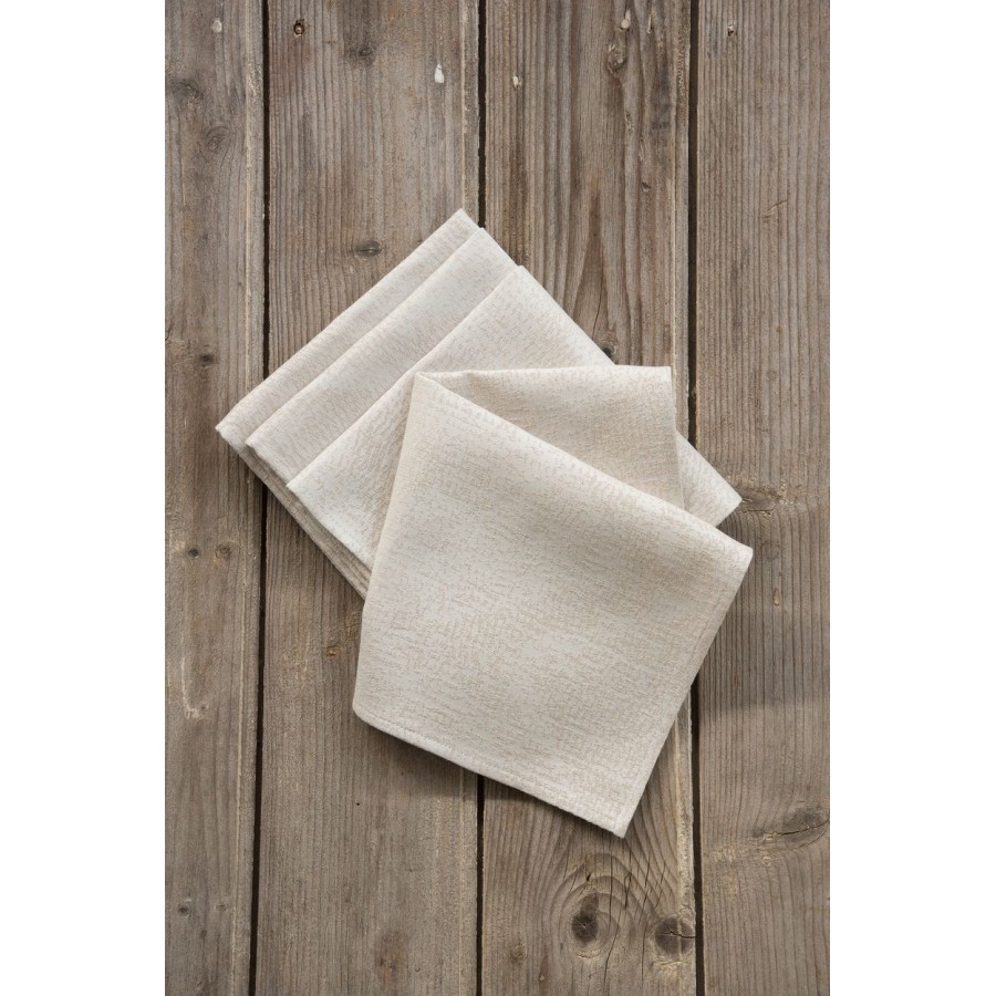 Σετ πετσέτες 4 τεμ Elation Beige Nima 42X42 Σετ πετσέτες 4 τεμ Elation Beige Nima 42X42