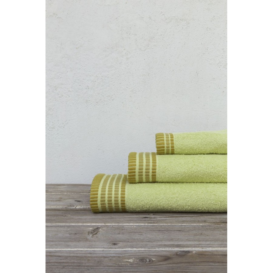 Σετ Πετσέτες Siren Lime Green Nima Βαμβάκι 30X50 50X90 70X140 Σετ Πετσέτες Siren Lime Green Nima Βαμβάκι 30X50 50X90 70X140