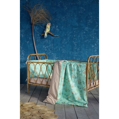 Σετ Σεντόνια Κούνιας με Λάστιχο Affe Nima Βαμβάκι 70X140