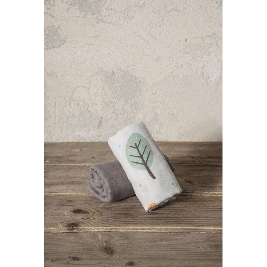 Σετ Σεντόνια Λίκνου Woody Nima Βαμβάκι 70X110 Σετ Σεντόνια Λίκνου Woody Nima Βαμβάκι 70X110