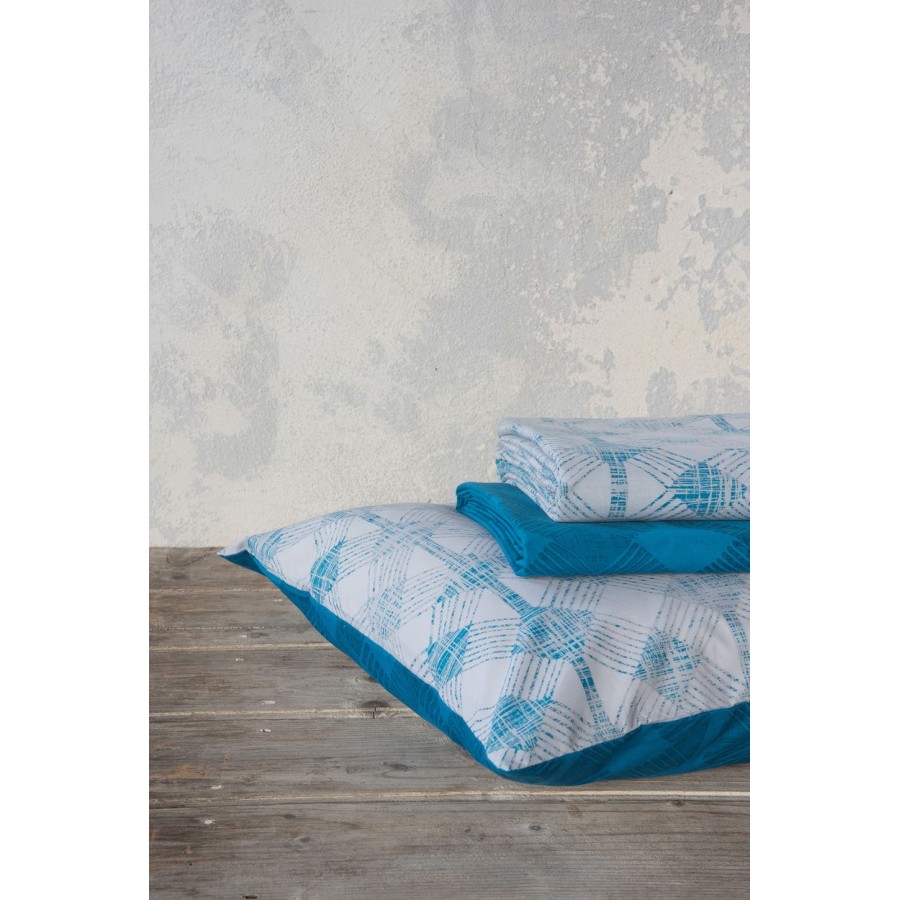 Σετ Σεντόνια Μονά Fuzzy Nima Βαμβάκι Polyester 170X260