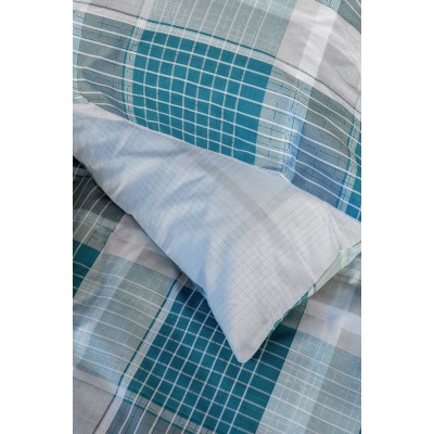 Σετ Σεντόνια Υπέρδιπλα με Λάστιχο Ascot Nima Βαμβάκι 160X200+32