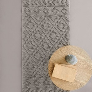 Ταπέτο Μπάνιου Tessa Palamaiki Taupe 60X130 Βαμβάκι