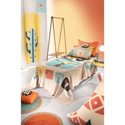 Κουβέρτα Βελουτέ Ultrasoft Indian Μονή 160X220 Saint Clair Κουβέρτα Βελουτέ Ultrasoft Indian Μονή 160X220 Saint Clair