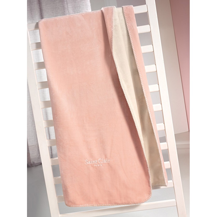 Κουβέρτα Fleece Tresor Pinky Μονή 160X220 Saint Clair