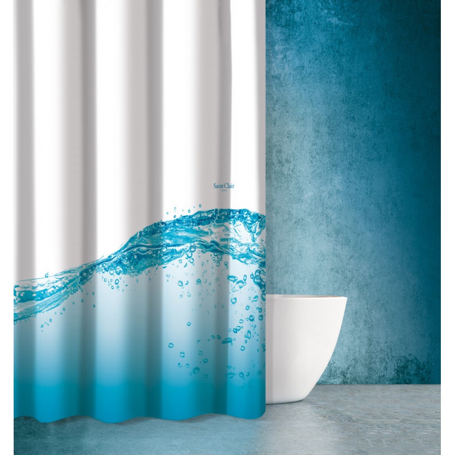Κουρτίνα Μπάνιου Seawater Des 602 180X200 Saint Clair