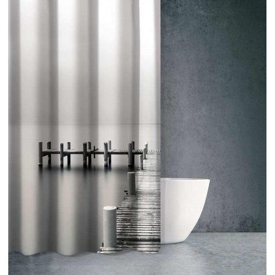 Κουρτίνα Μπάνιου Seawater Des 606 180X200 Saint Clair